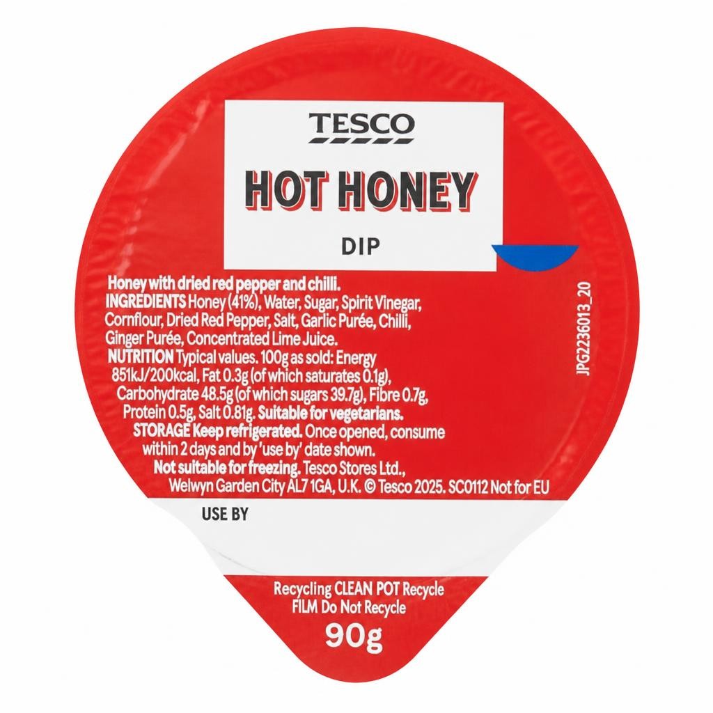 Tesco Hot Honey Dip 90g