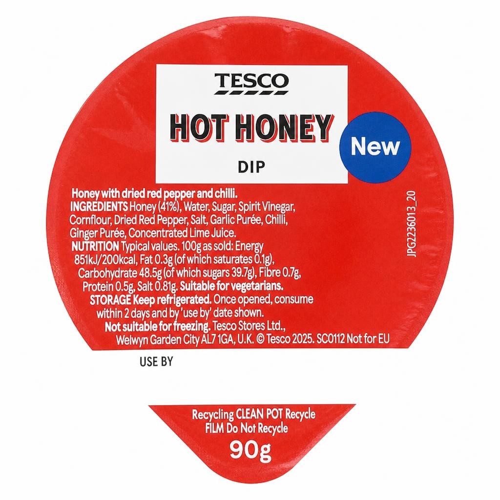 Tesco Hot Honey Dip 90g