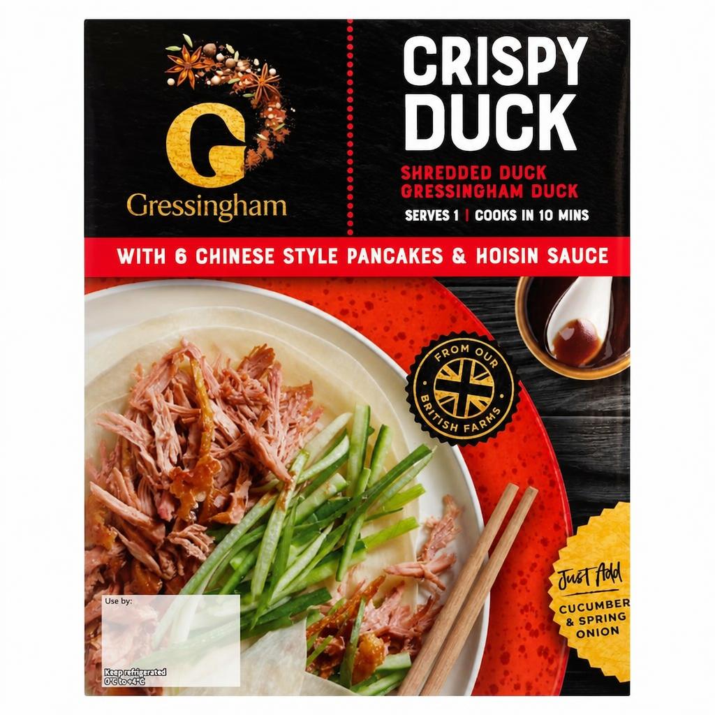 Gressingham Aromatic Shredded Duck 210g