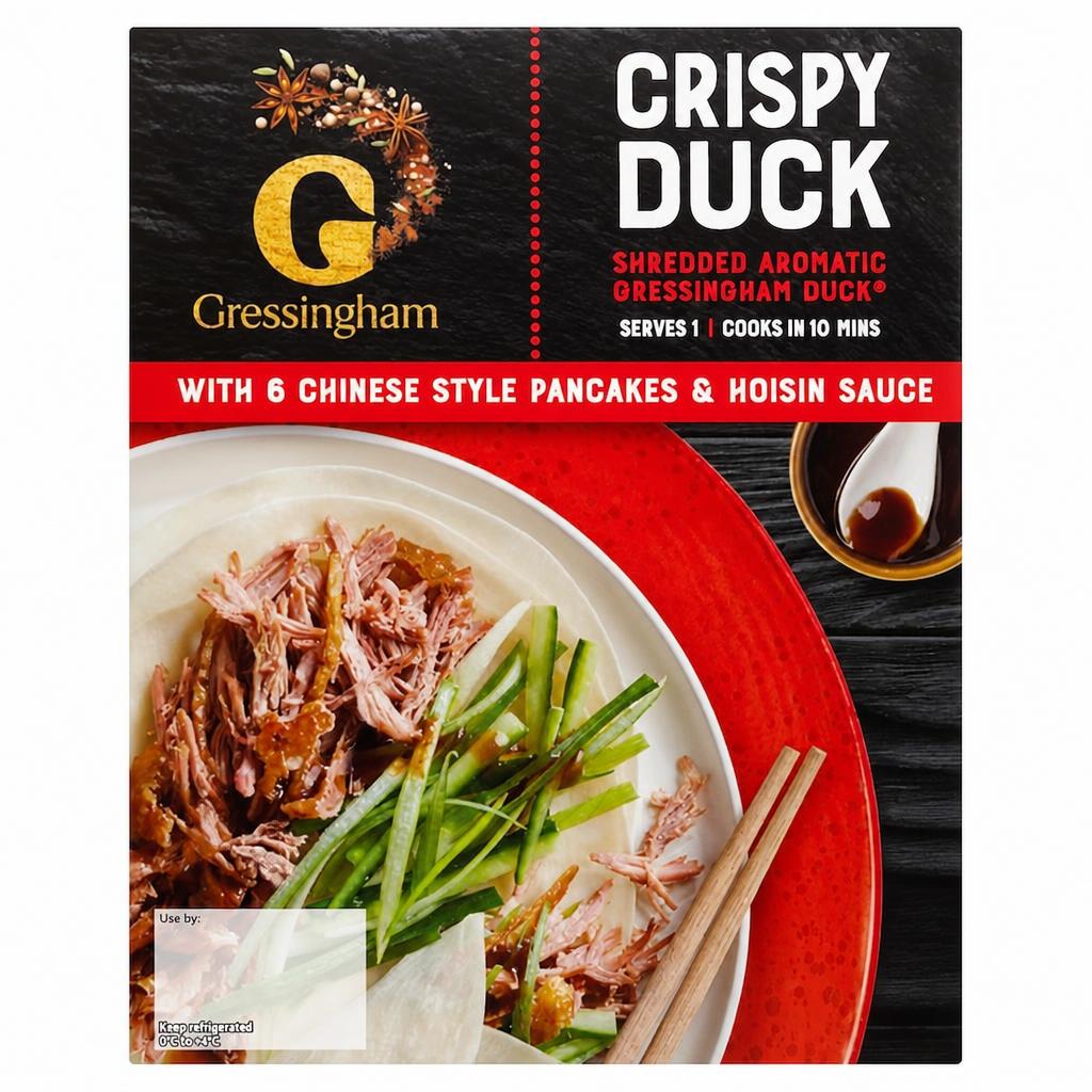Gressingham Aromatic Shredded Duck 210g