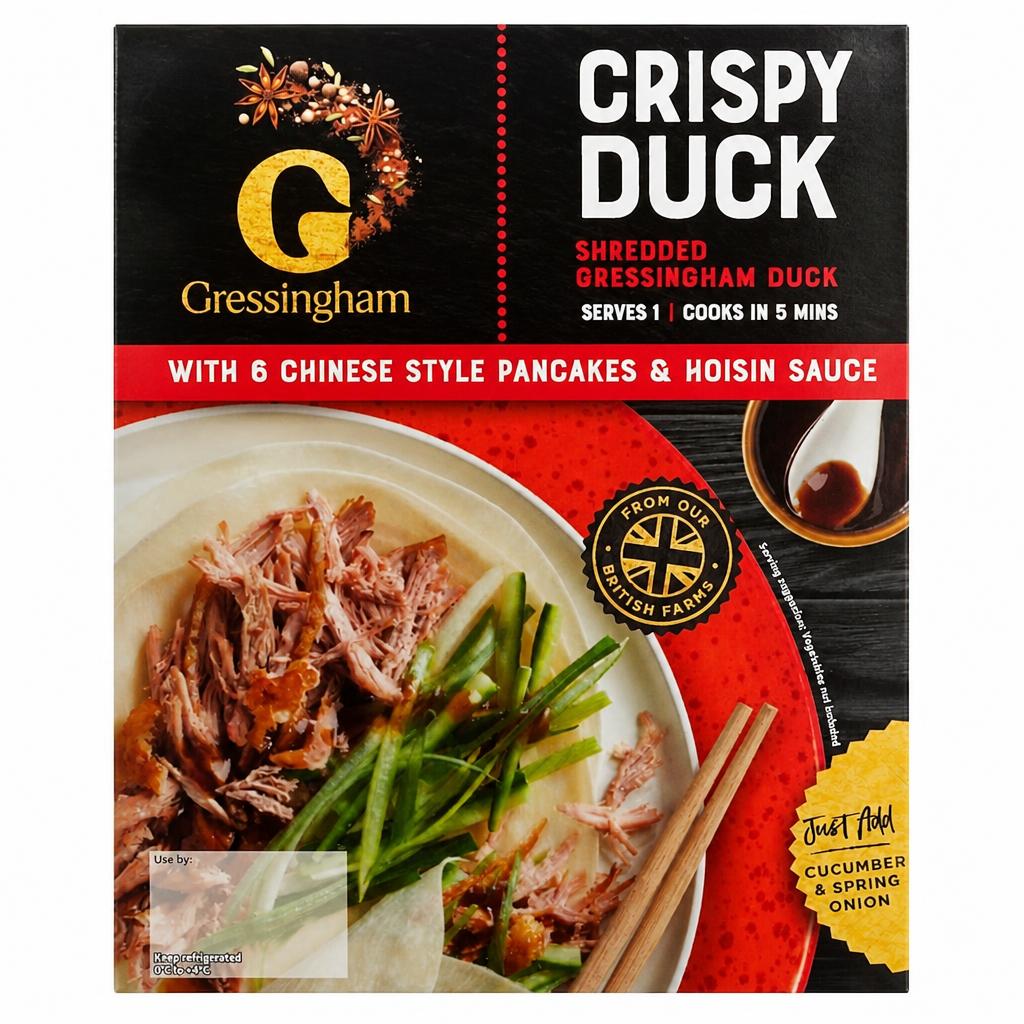 Gressingham Aromatic Shredded Duck 210g