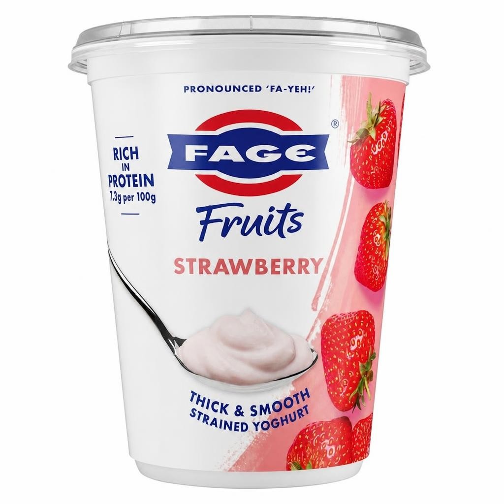 Fage Fruits Strawberry Strained Yoghurt 380g