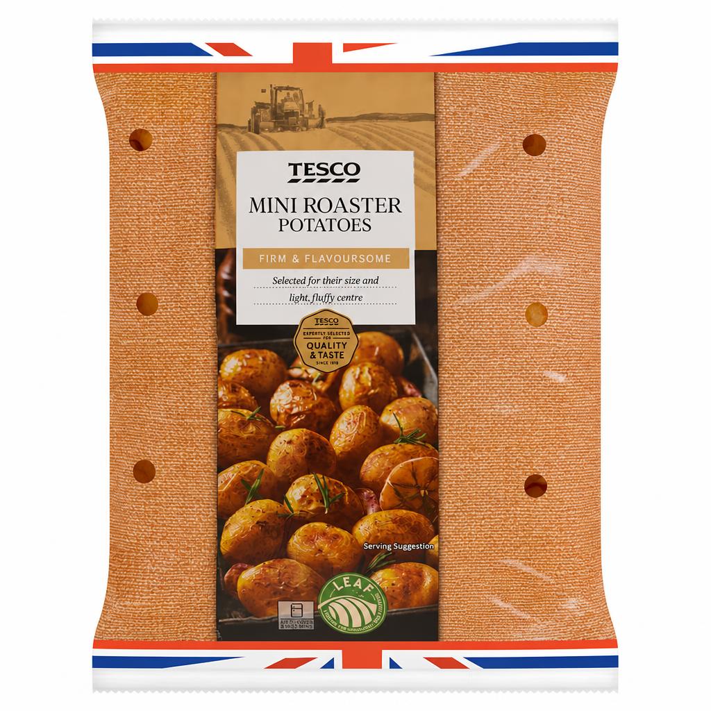 Tesco Mini Roasting Potatoes 1kg
