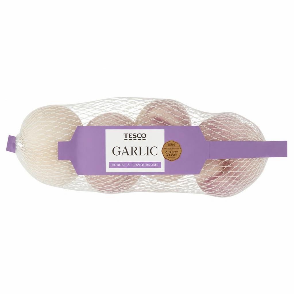 Tesco Garlic 4 Pack