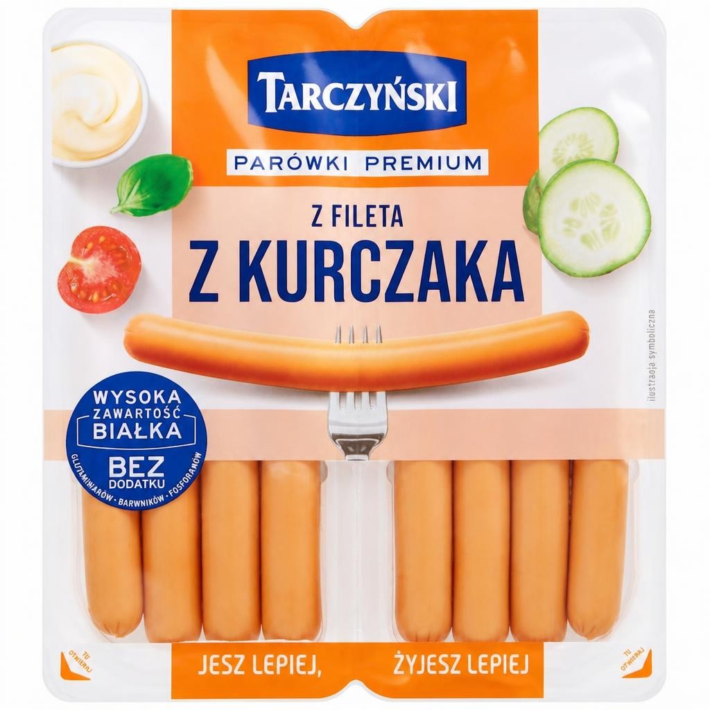 Tarczynski Chicken Hot Dogs 180G