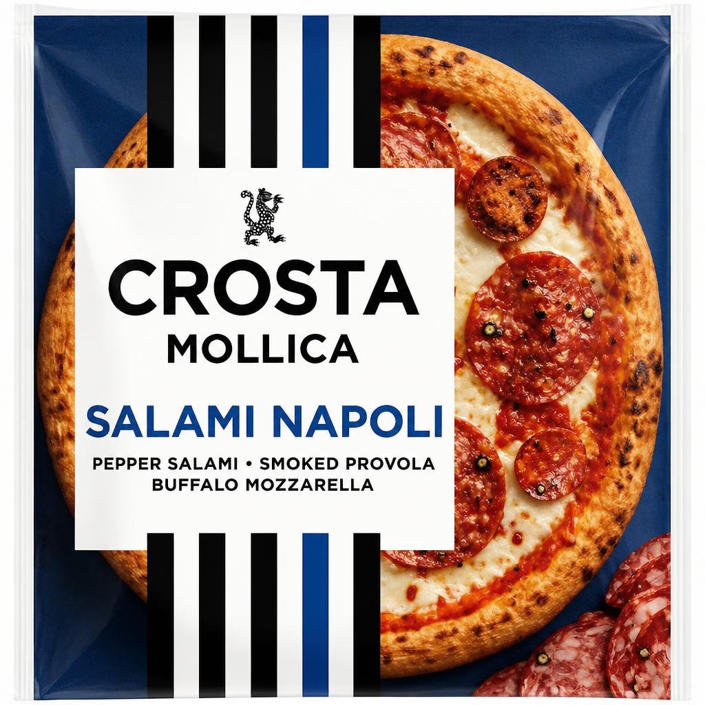 Crosta & Mollica Salami Napoli Sourdough Pizza 413g