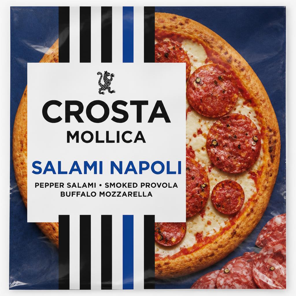 Crosta & Mollica Salami Napoli Sourdough Pizza 413g