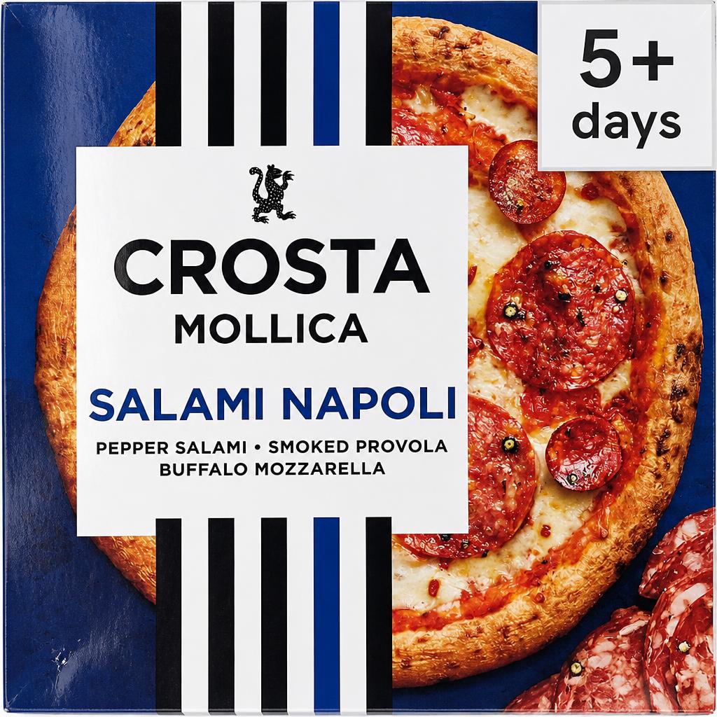 Crosta & Mollica Salami Napoli Sourdough Pizza 413g