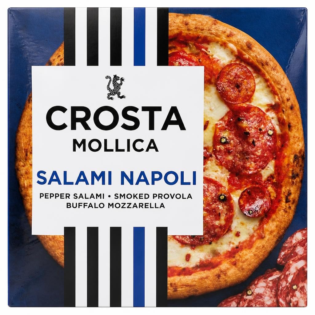 Crosta & Mollica Salami Napoli Sourdough Pizza 413g