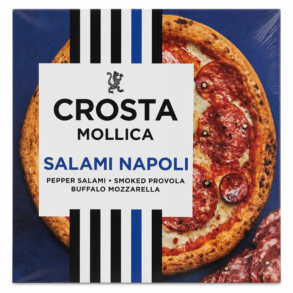Crosta & Mollica Salami Napoli Sourdough Pizza 413g