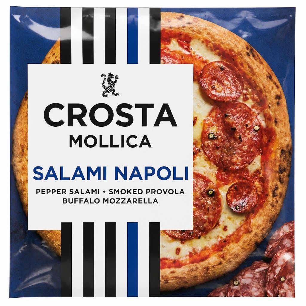 Crosta & Mollica Salami Napoli Sourdough Pizza 413g