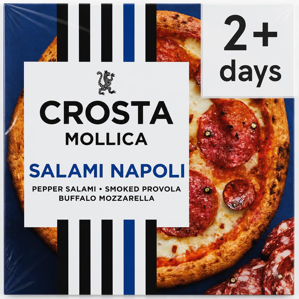 Crosta & Mollica Salami Napoli Sourdough Pizza 413g