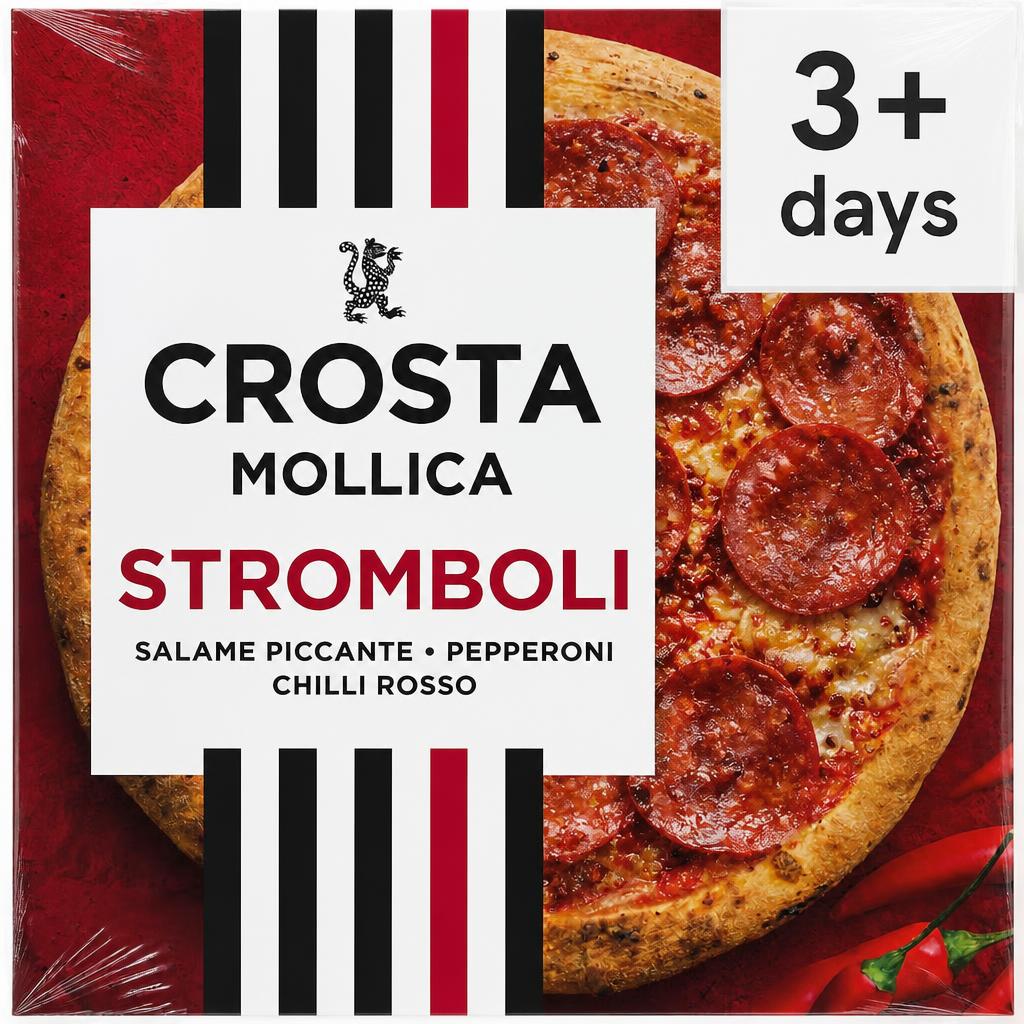 Crosta & Mollica Stromboli Spicy Salami Sourdough Pizza 447g