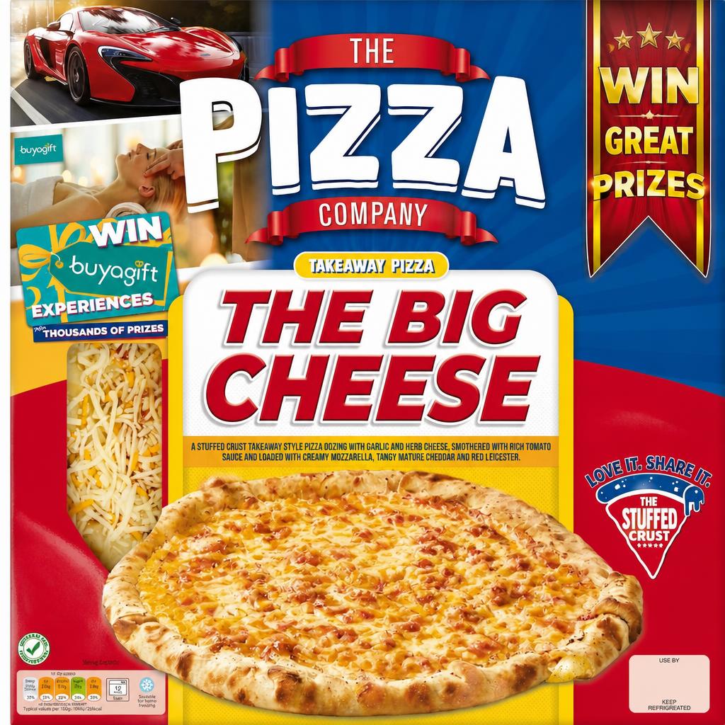 The Pizza Company The Big Cheese Stuffed Crust Pizza 611G