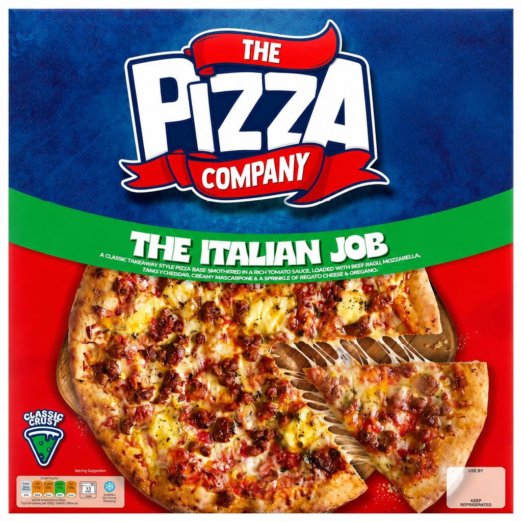The Pizza Company The Italian Job Pizza 510g