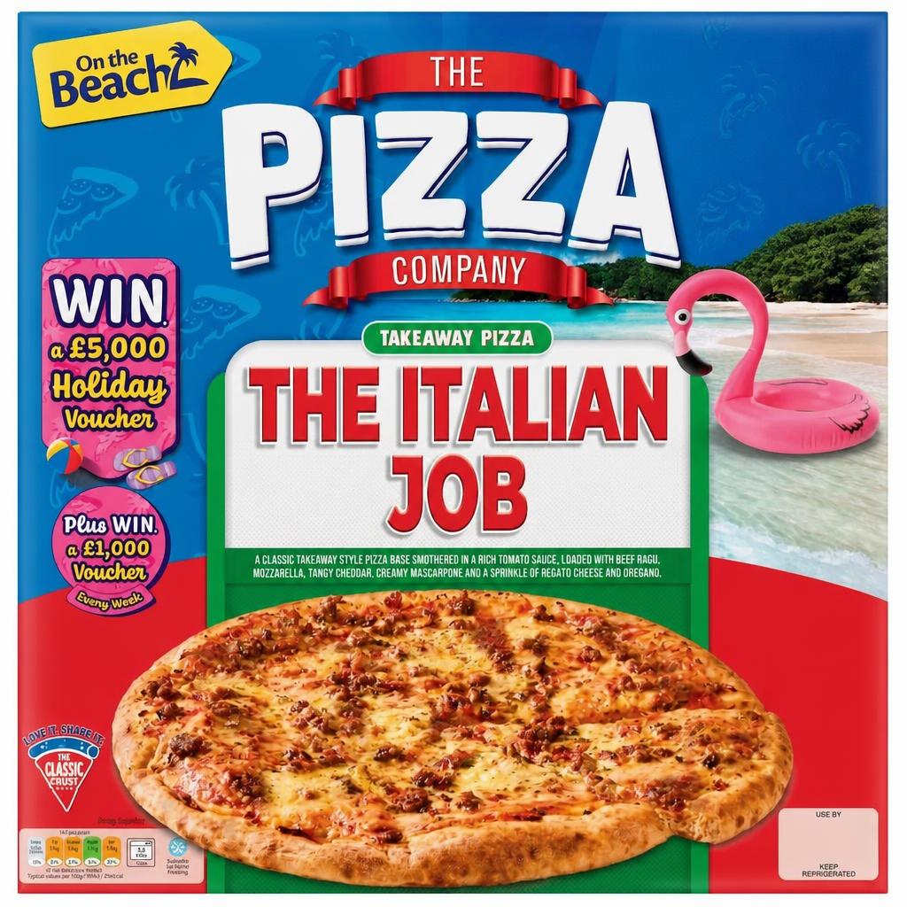 The Pizza Company The Italian Job Pizza 510g