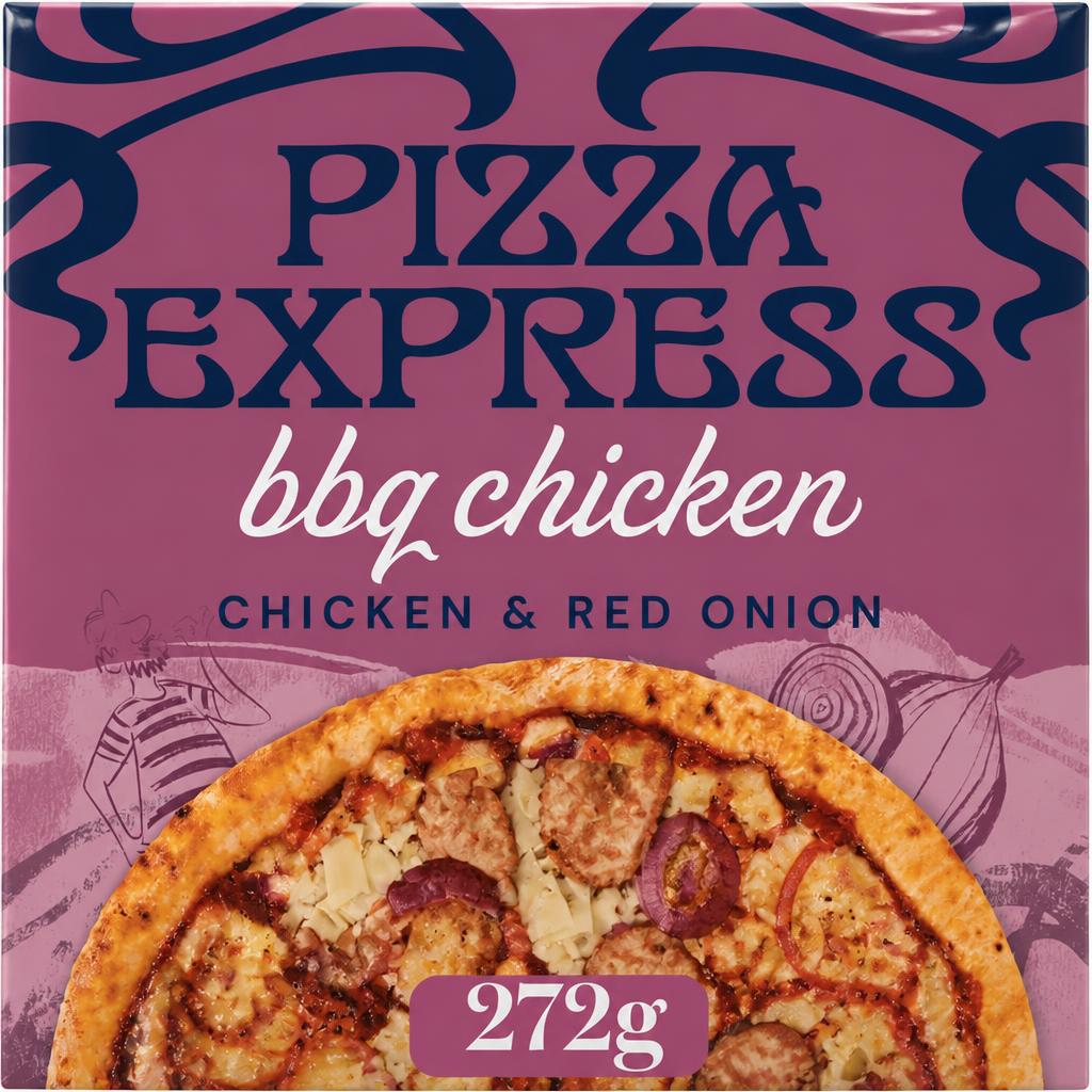 Pizza Express BBQ Chicken & Red Onion Pizza 272g