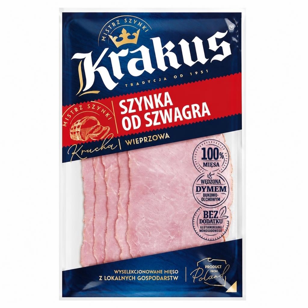 Krakus Szynka Od Szwagra Pork Ham 90g