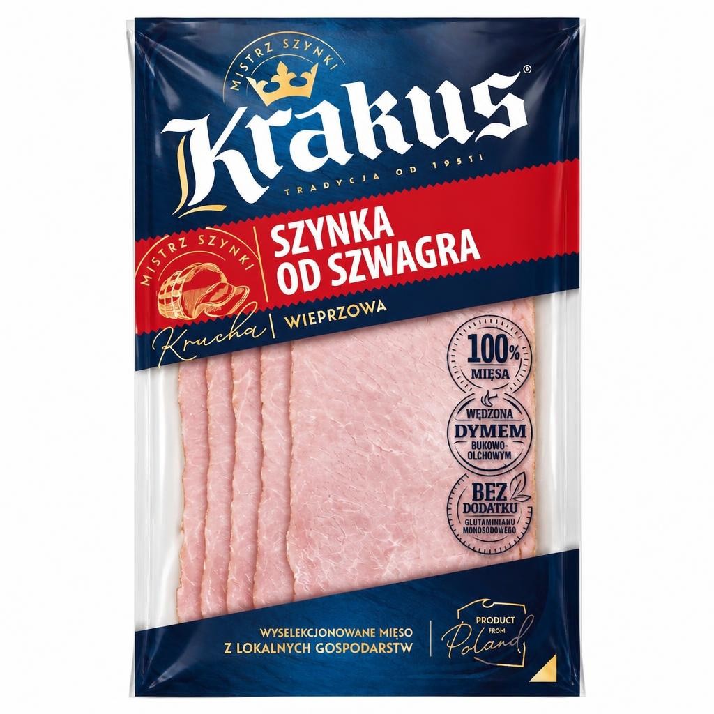 Krakus Szynka Od Szwagra Pork Ham 90g