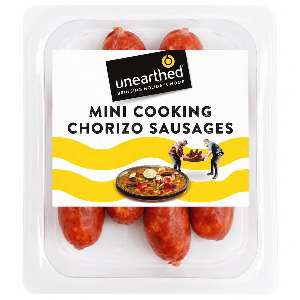 Unearthed Mini Cooking Chorizo Sausages 190g