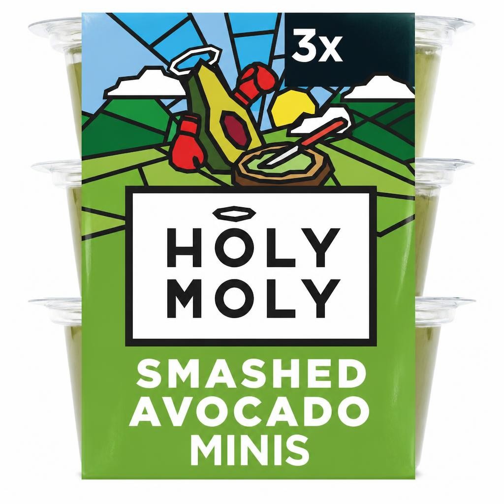 Holy Moly Smashed Avocado 3 x 57g