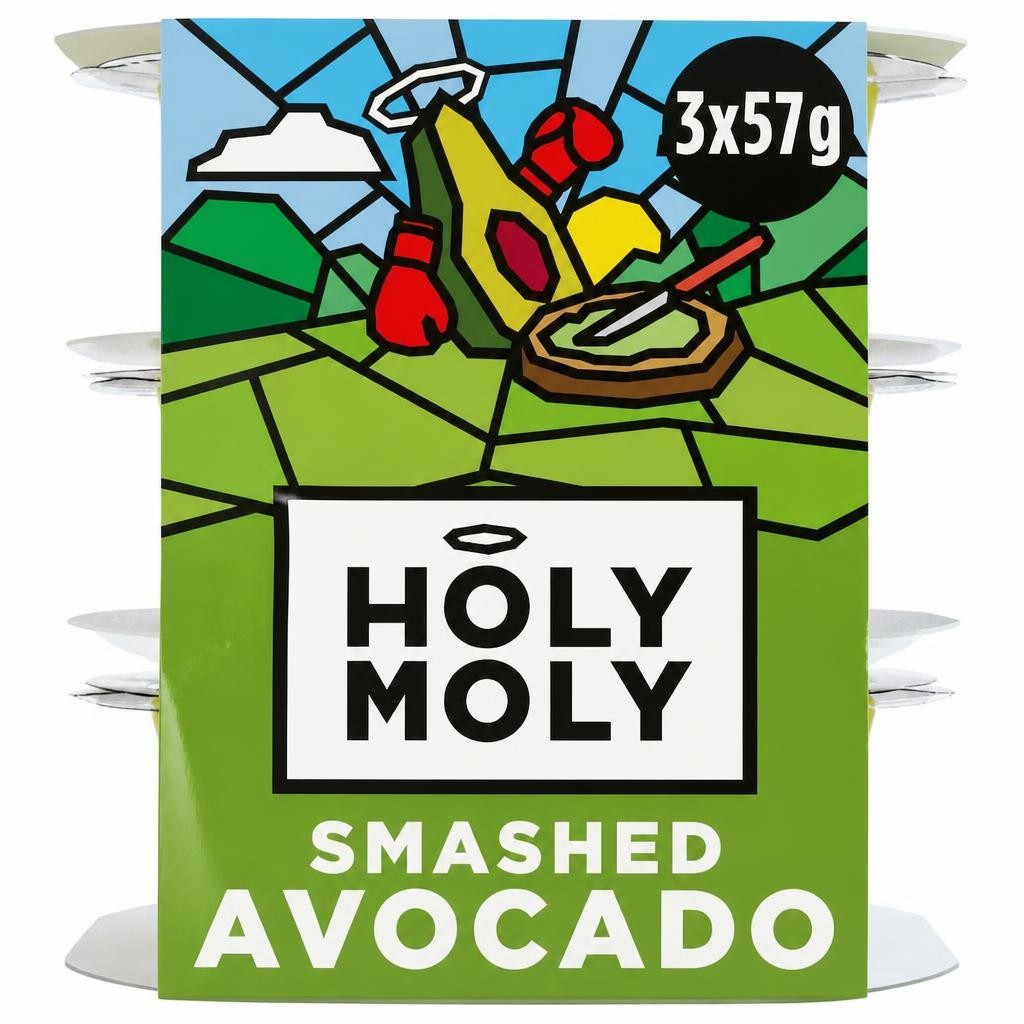 Holy Moly Smashed Avocado 3 x 57g