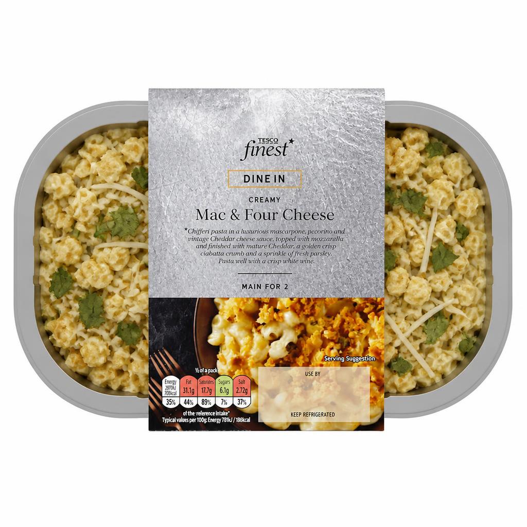 Tesco Finest Mac & Four Cheese 750g