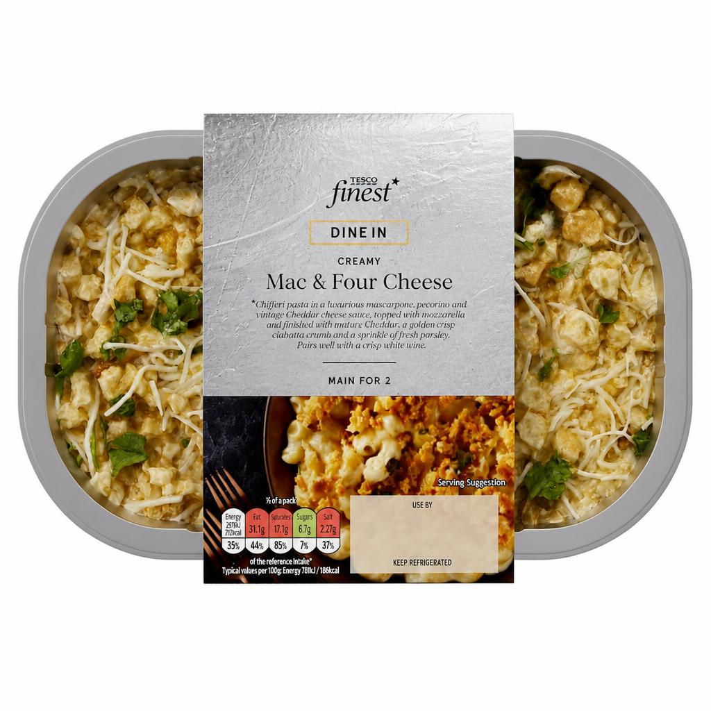 Tesco Finest Mac & Four Cheese 750g