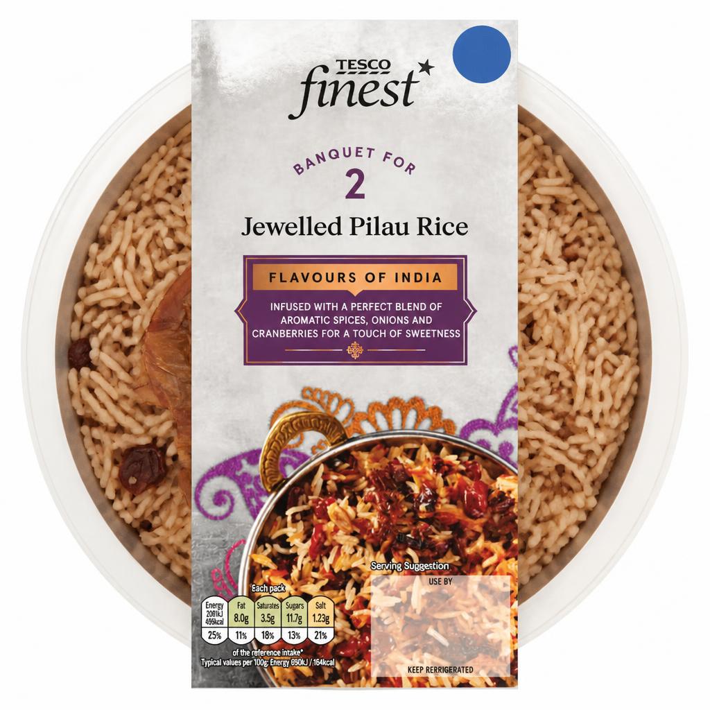Tesco Finest Jewelled Pilau Rice 300g
