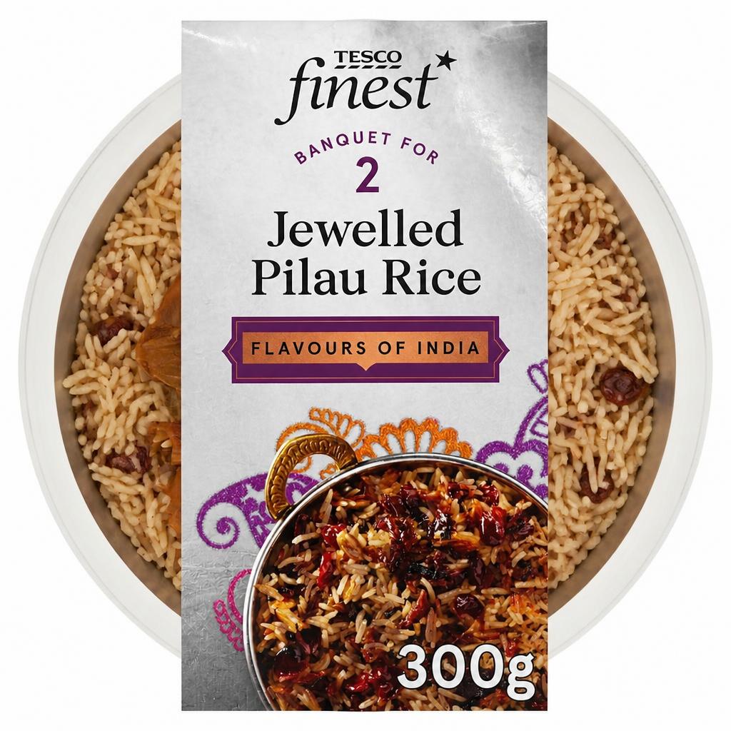 Tesco Finest Jewelled Pilau Rice 300g