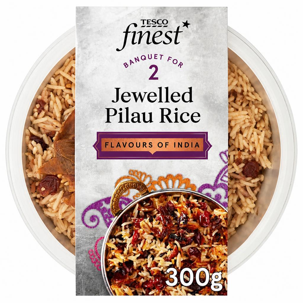 Tesco Finest Jewelled Pilau Rice 300g