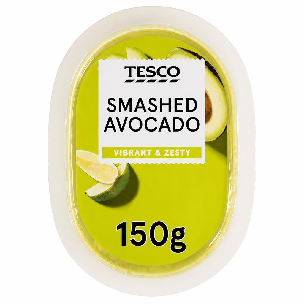 Tesco Smashed Avocado Vibrant & Zesty 150g