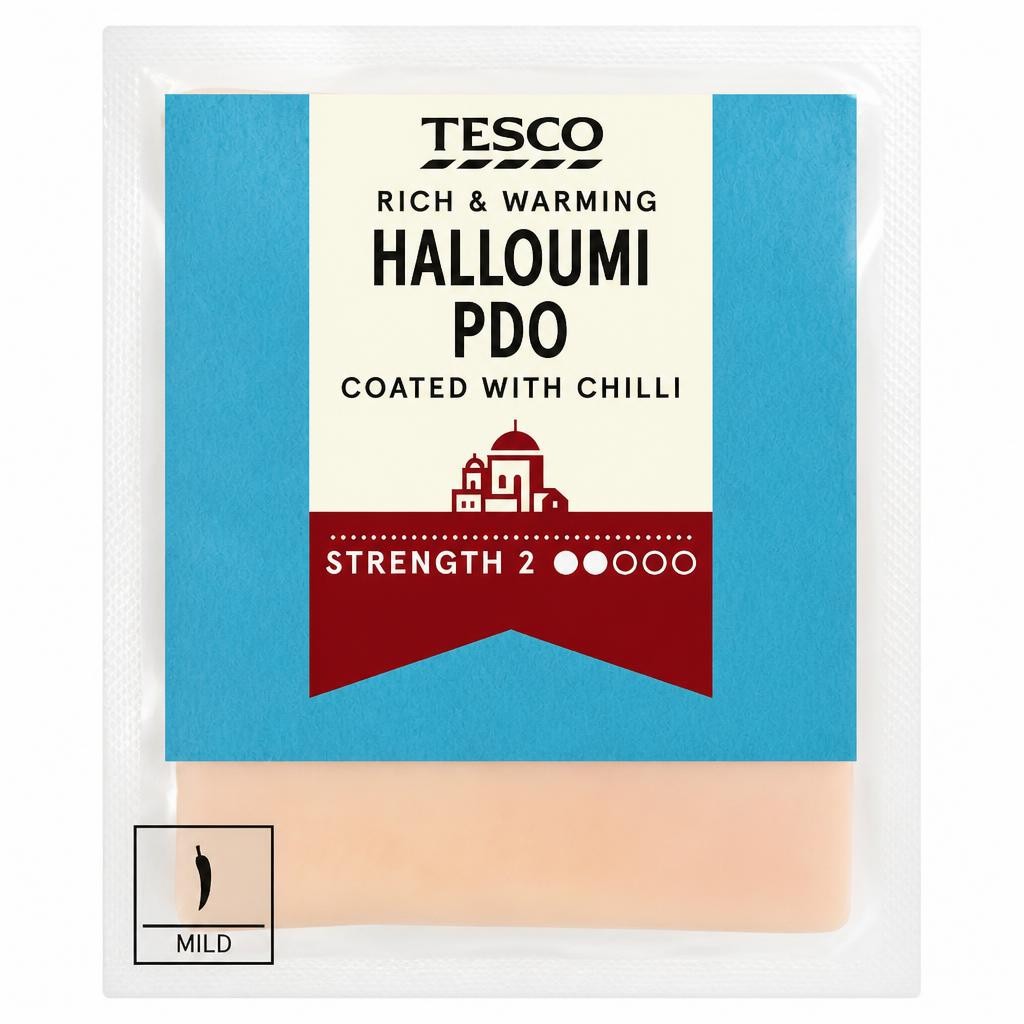 Tesco Halloumi Coated with Chilli 225g