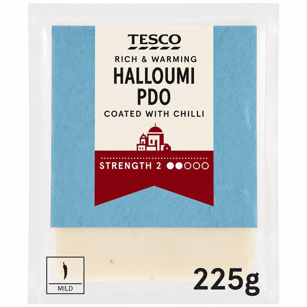 Tesco Halloumi Coated with Chilli 225g