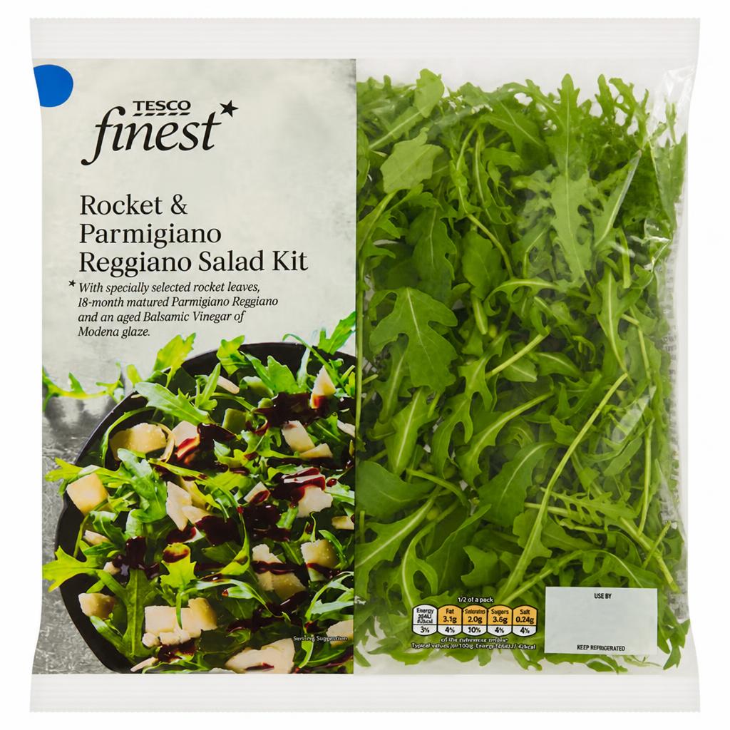 Tesco Finest Rocket & Parmesan Salad Kit 105g