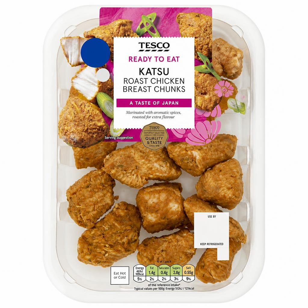 Tesco Katsu Roast Chicken Breast Chunks 180g