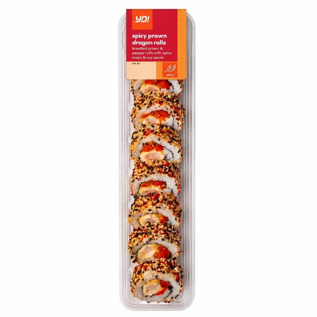 Yo! Spicy Prawn Dragon Roll 203G