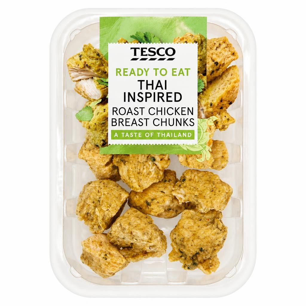 Tesco Thai Inspired Roast Chicken Breast Chunks 180g
