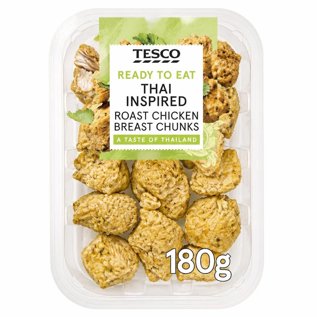 Tesco Thai Inspired Roast Chicken Breast Chunks 180g