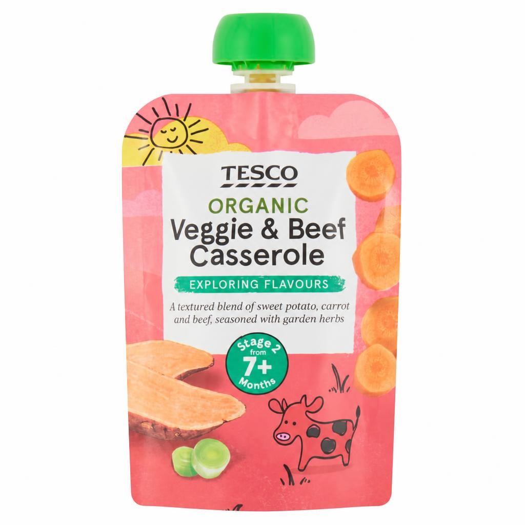 Tesco Veggie & Beef Casserole Pouch 130g