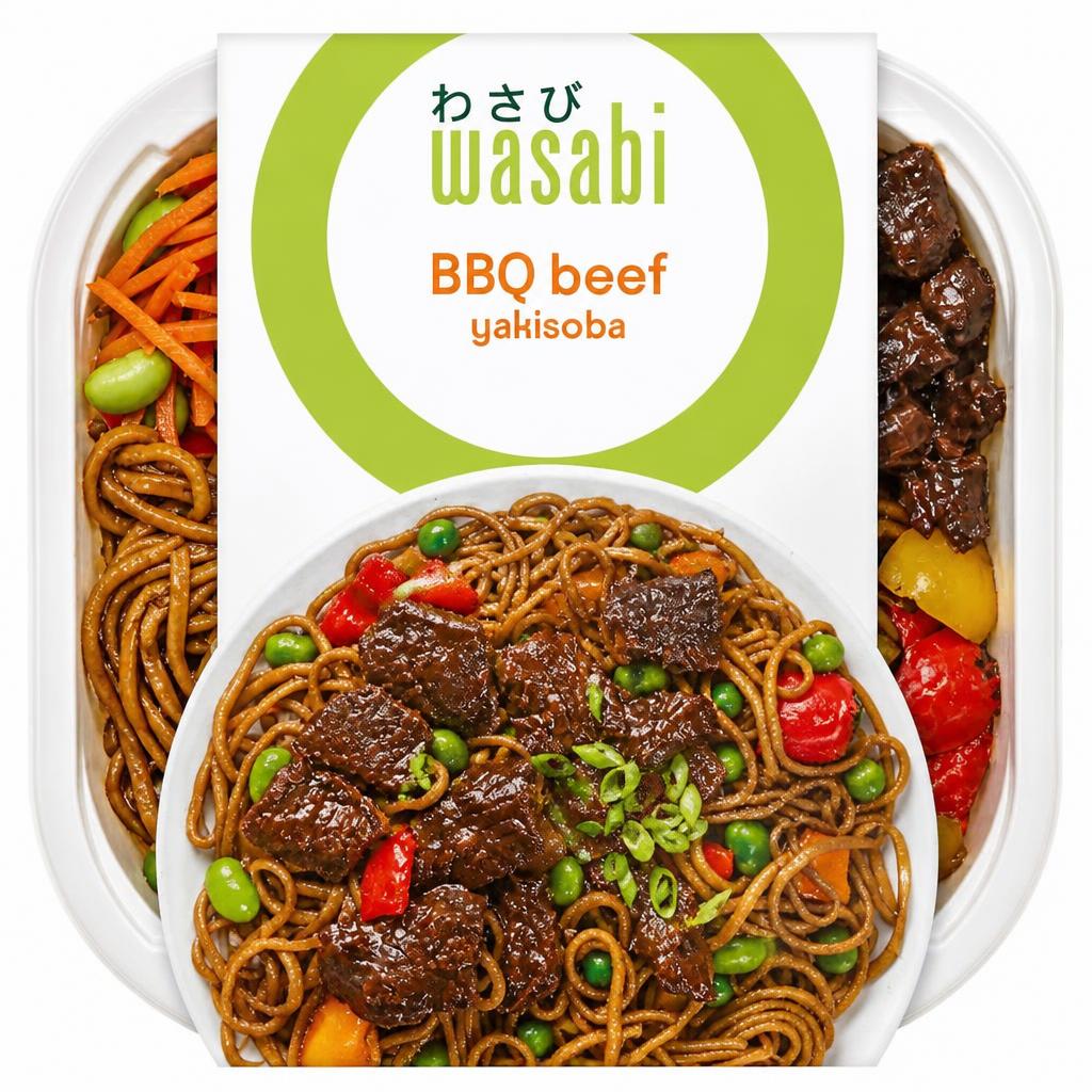 Wasabi BBQ Beef Yakisoba 400g