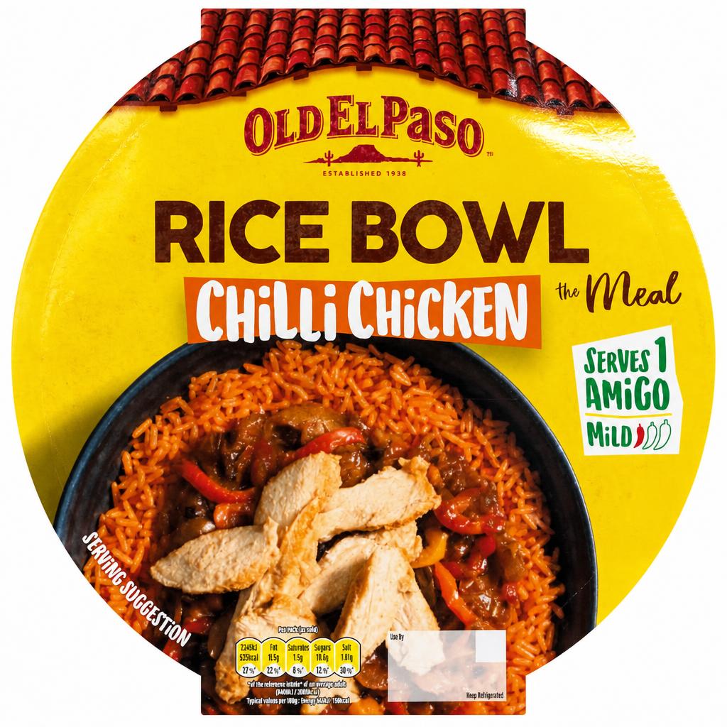 Old El Paso Rice Bowl - Chilli Chicken 400g