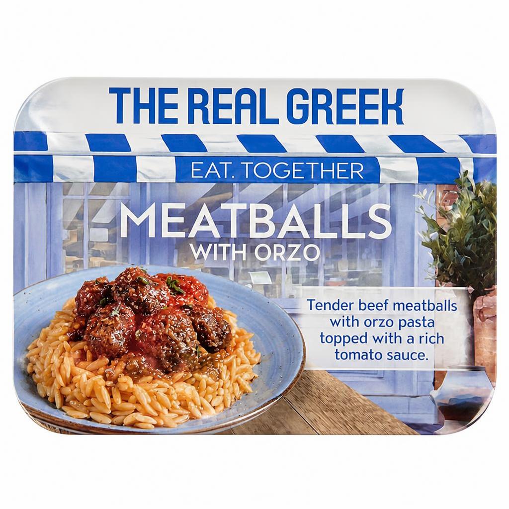 The Real Greek Meatballs with Orzo 350g
