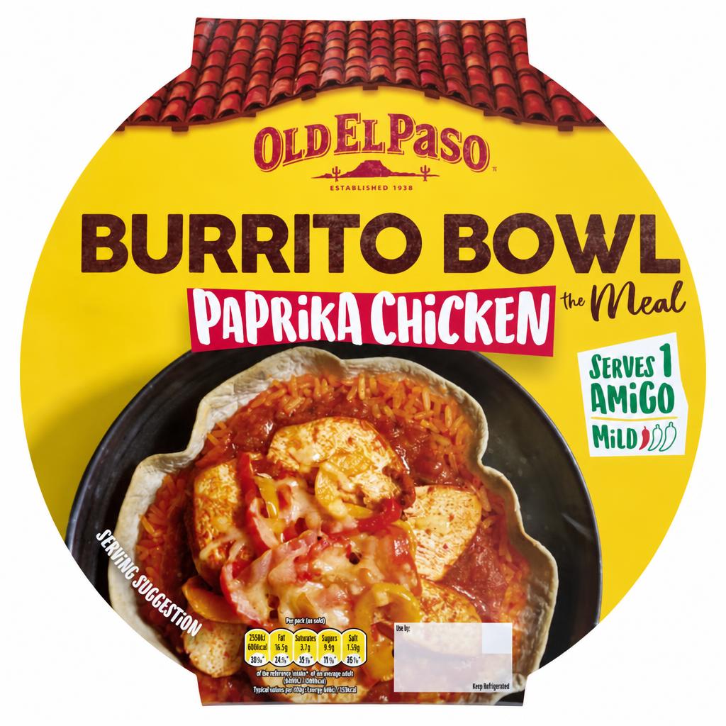 Old El Paso Paprika Chicken Burrito Bowl 400g