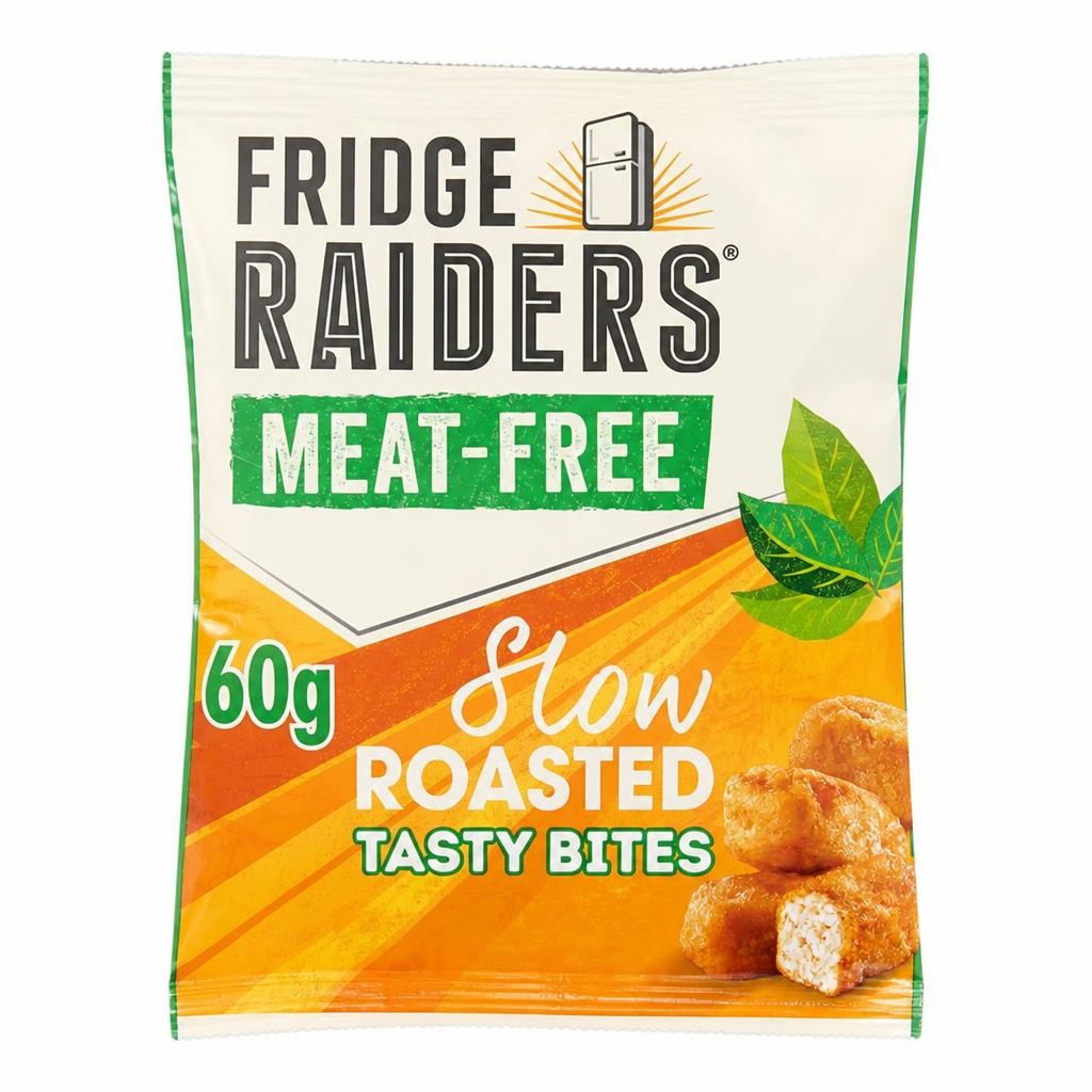Fridge Raiders Meat Free Slow Roasted Tasty Bites 60G