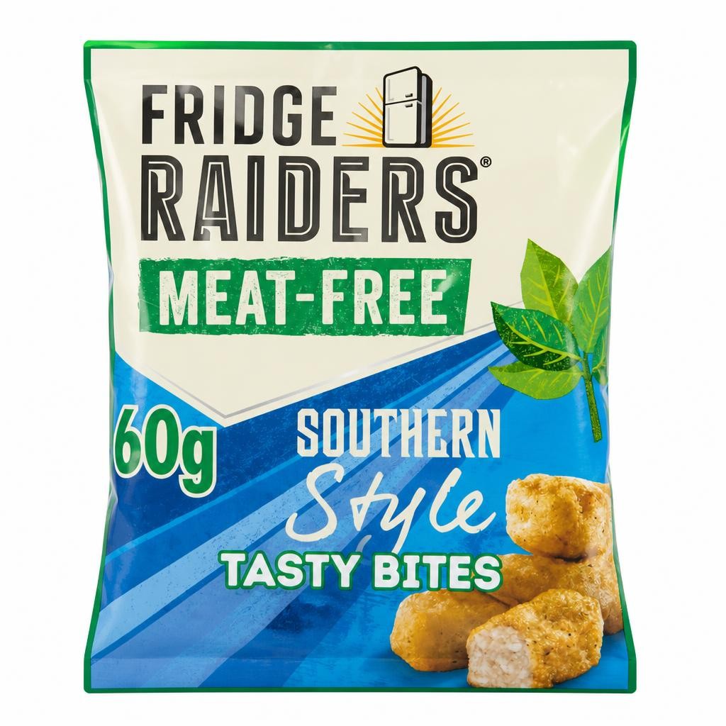 Fridge Raiders Meat-Free Vegan Southern Style Tasty Bites 60g