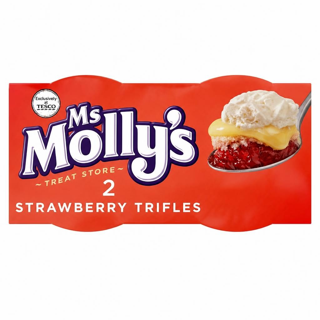 Ms Molly's Strawberry Trifles (2 x 115g) 230g