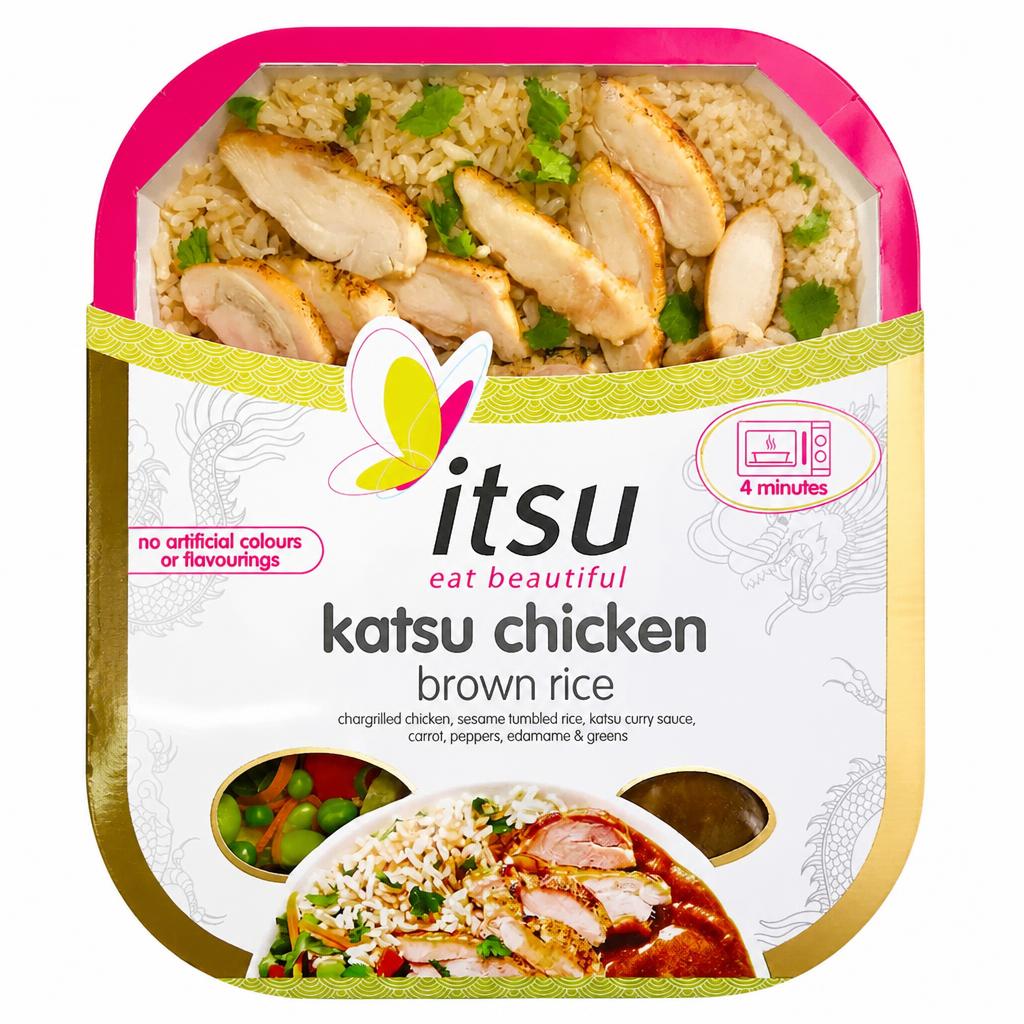 Itsu Katsu Chicken Brown Rice 395g