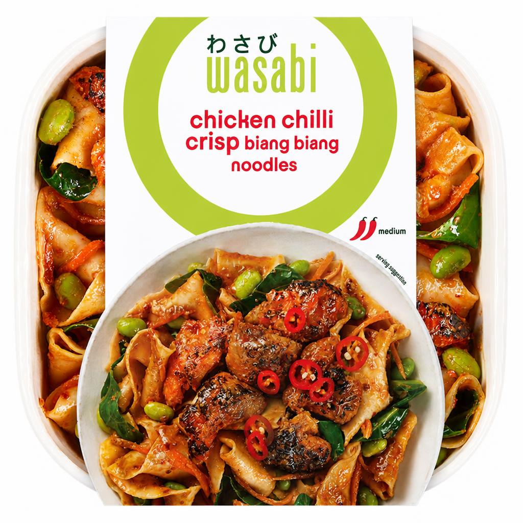 Wasabi Chicken Chilli Crisp Biang Biang Noodles 400G