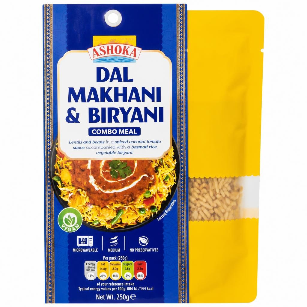 Ashoka Dal Makhani & Biryani Combo Meal 250g
